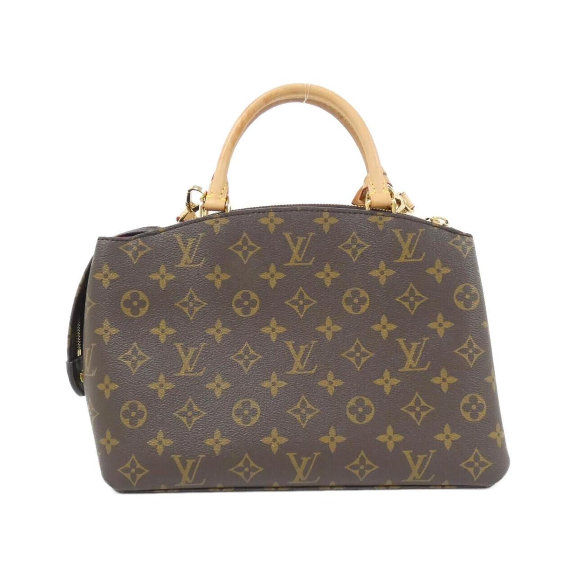 Louis Vuitton Monogram Marron Coated Canvas Handbag (Pre-Owned)