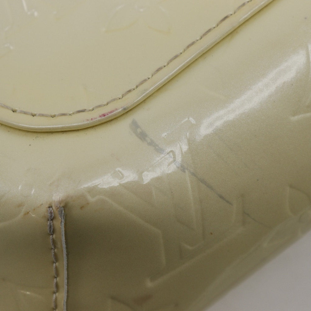 Louis Vuitton Off-White Pearl Monogram Vernis Shoulder Bag (Pre-Owned)