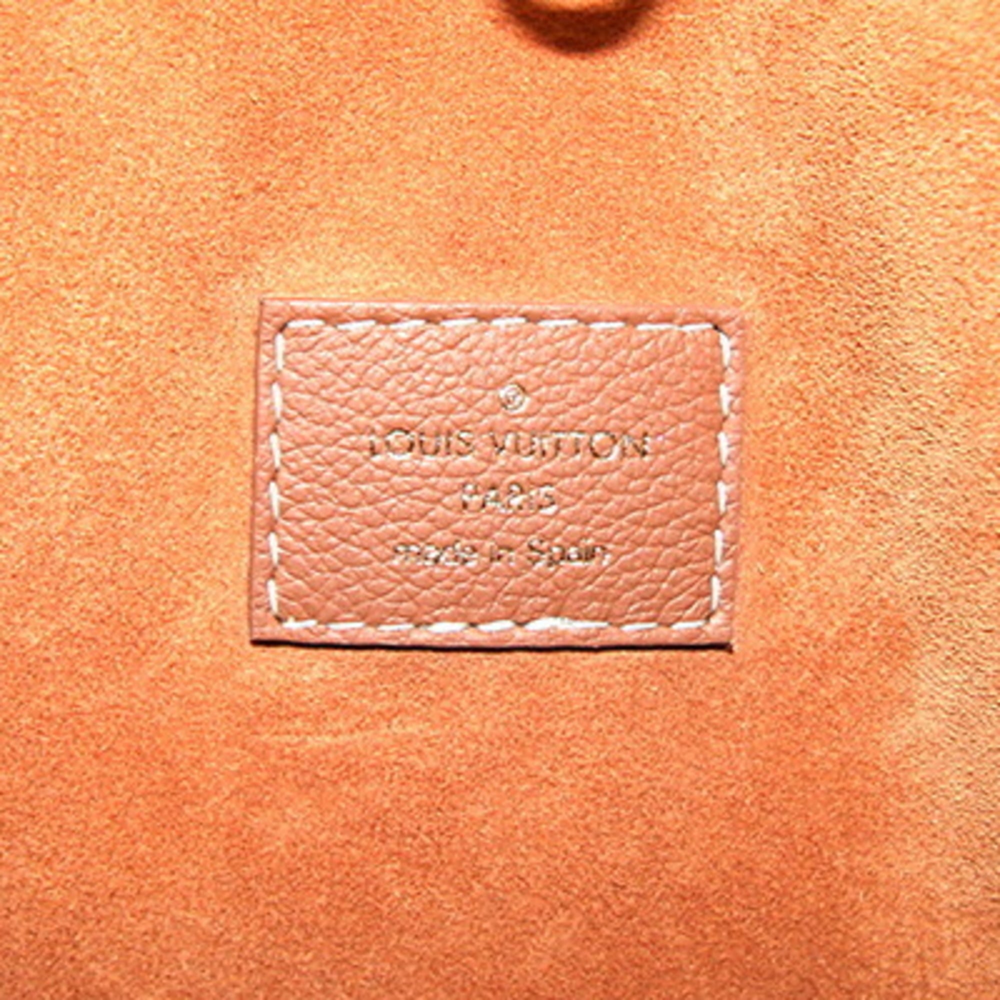Louis Vuitton Cognac Leather Shoulder Bag (Pre-Owned)