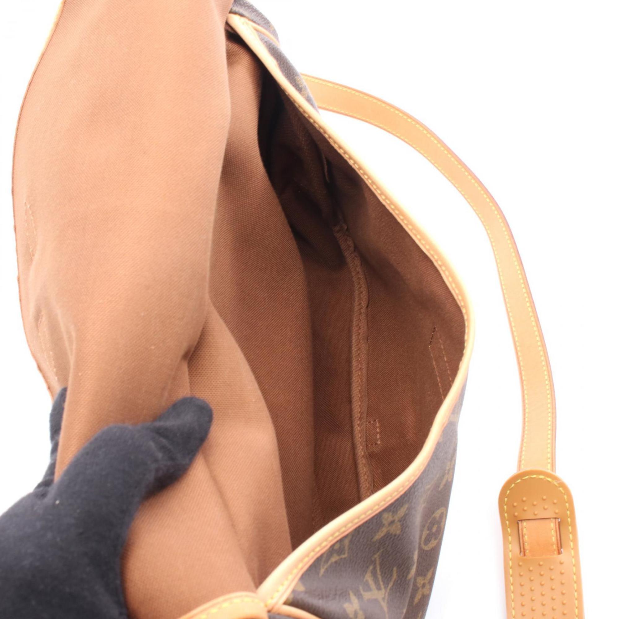 Louis Vuitton Brown Coated Canvas Pvc Leather Monogram Shoulder Bag (Pre-Owned)