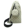 Louis Vuitton Gray Sable Monogram Shadow Pouch Sling Bag (Pre-Owned)