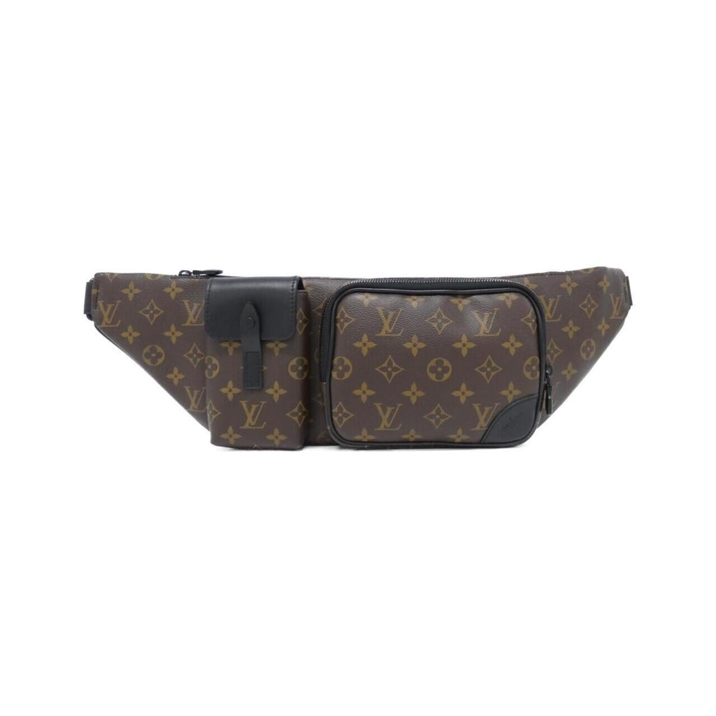Louis Vuitton Marron Coated Canvas Shoulder Bag (Pre-Owned)