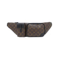 Louis Vuitton Marron Coated Canvas Shoulder Bag (Pre-Owned)