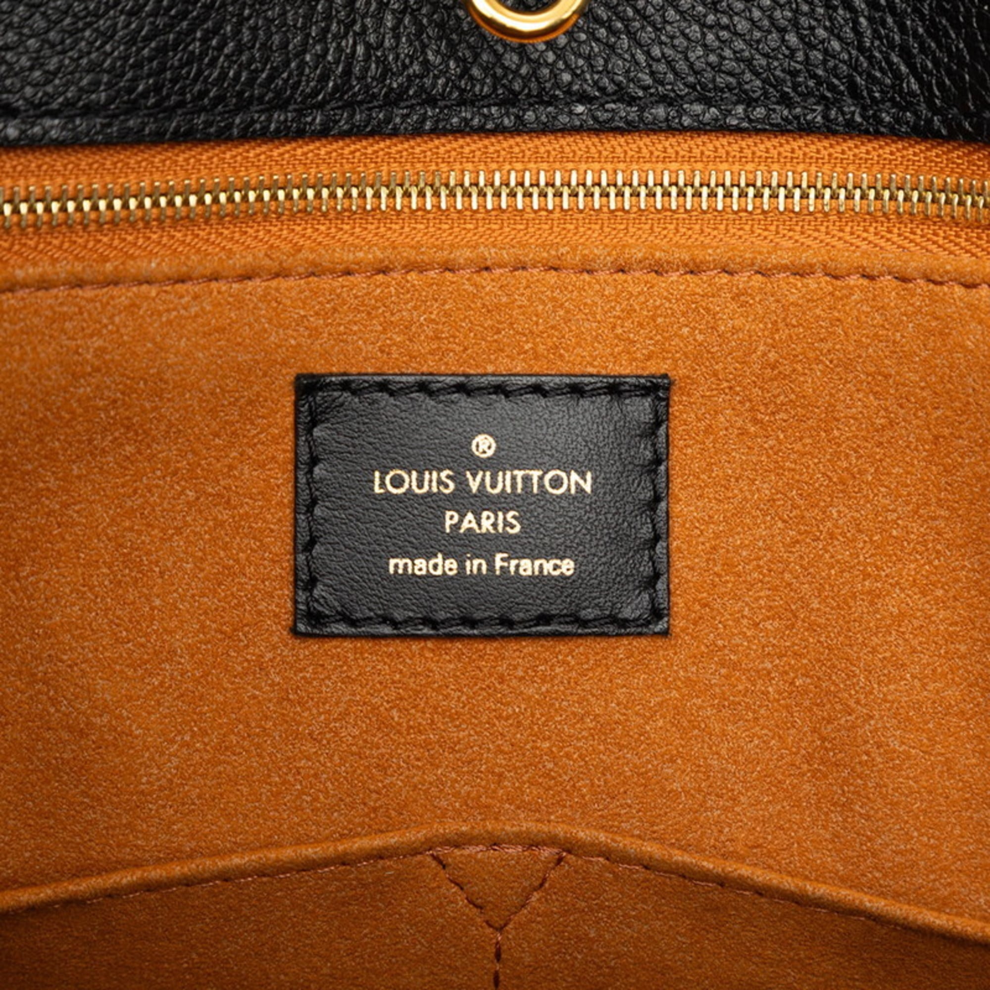Louis Vuitton Monogram Empreinte Noir Leather Shoulder Bag Tote Bag (Pre-Owned)