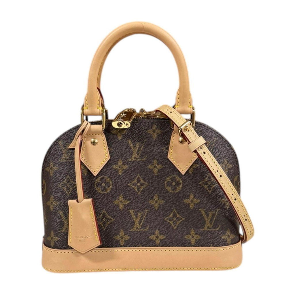 Louis Vuitton Brown Monogram Canvas Shoulder Bag (Pre-Owned)