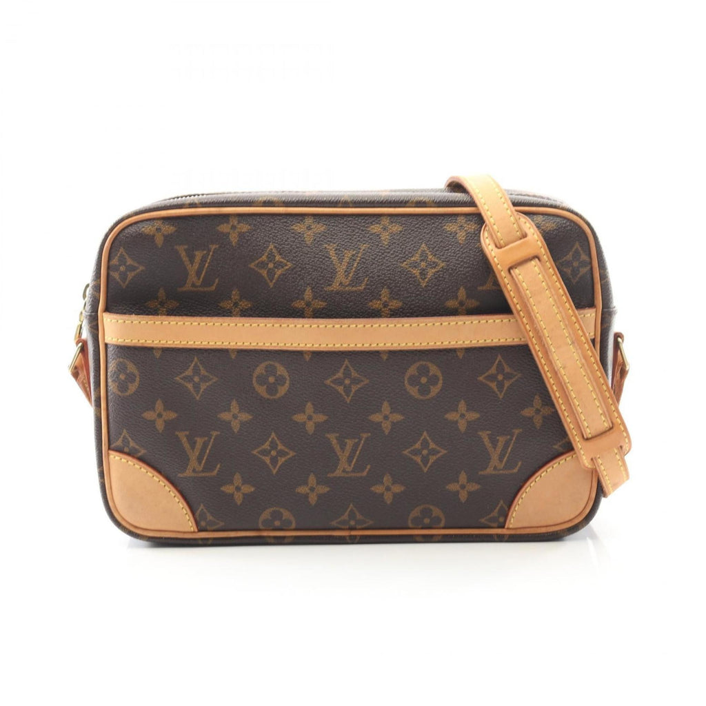 Louis Vuitton Brown Coated Canvas Pvc Leather Monogram Shoulder Bag (Pre-Owned)
