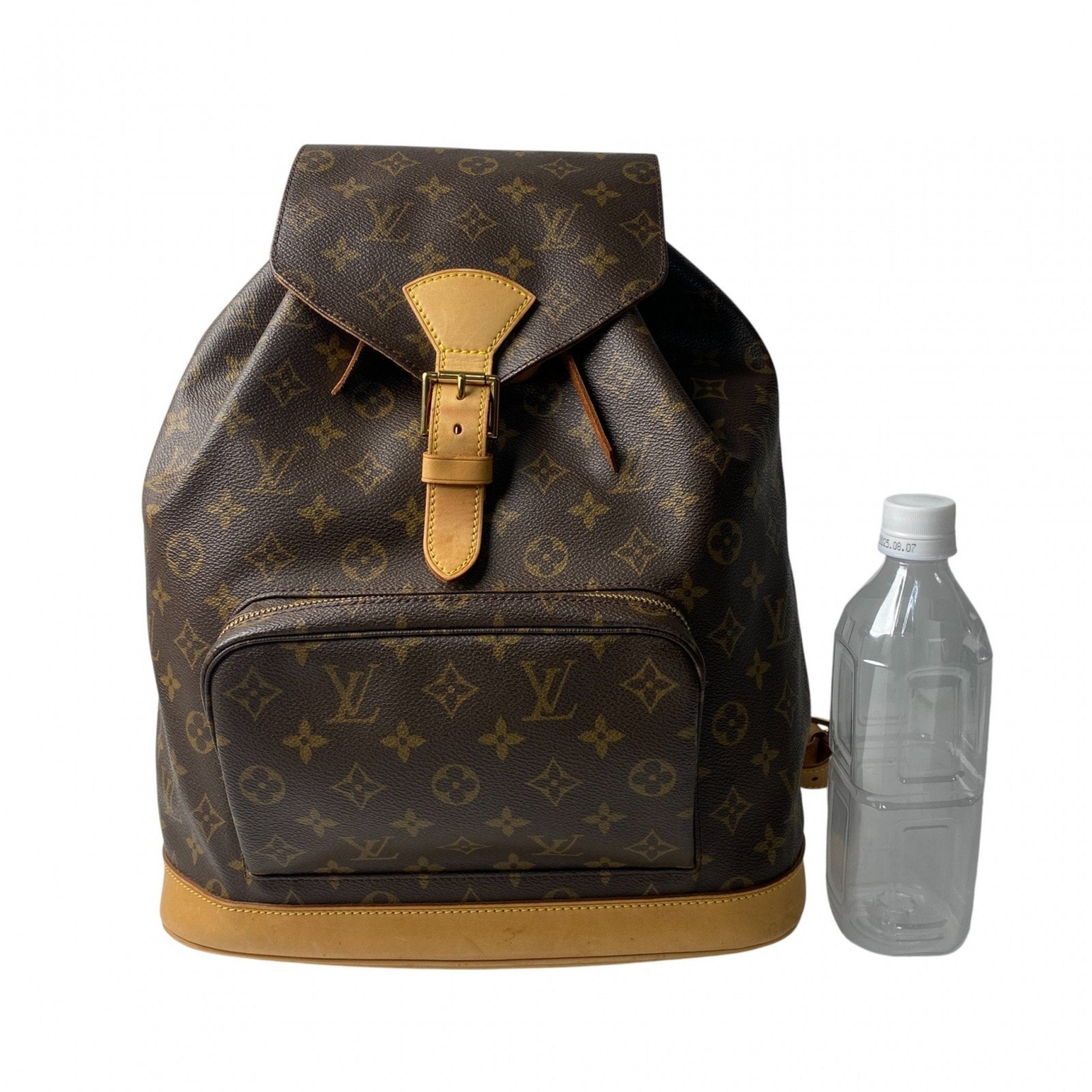 Louis Vuitton Brown Pvc Leather Backpack (Pre-Owned)