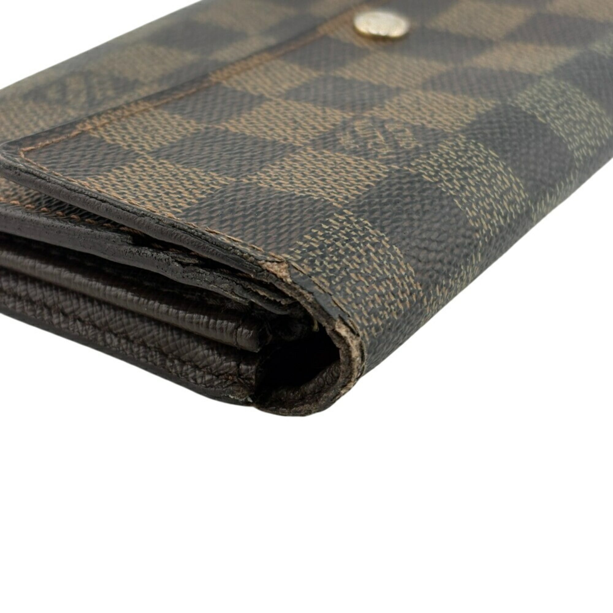 Louis Vuitton Brown Cuir Ombre Leather Coin Purse/Coin Case (Pre-Owned)