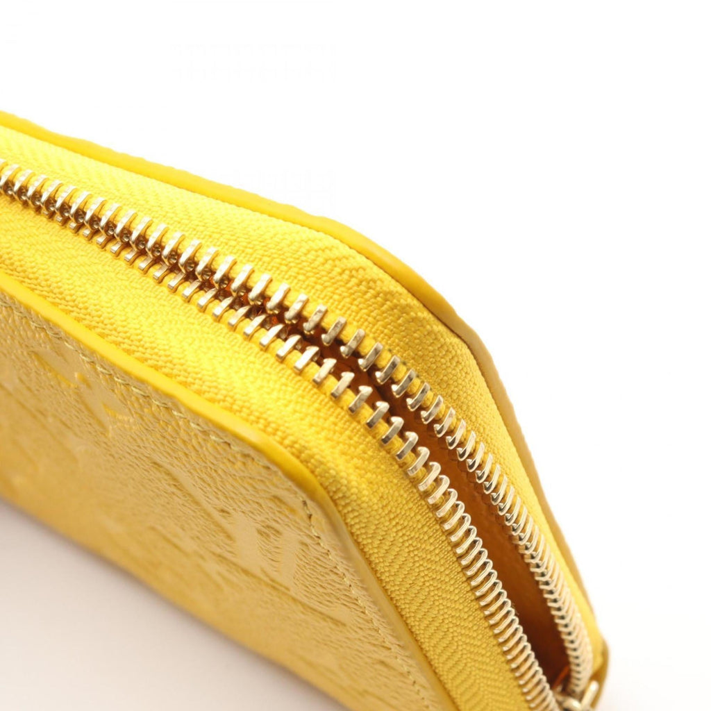 Louis Vuitton Monogram Empreinte Yellow Monogram Empreinte Long Wallet (Bi-Fold) (Pre-Owned)