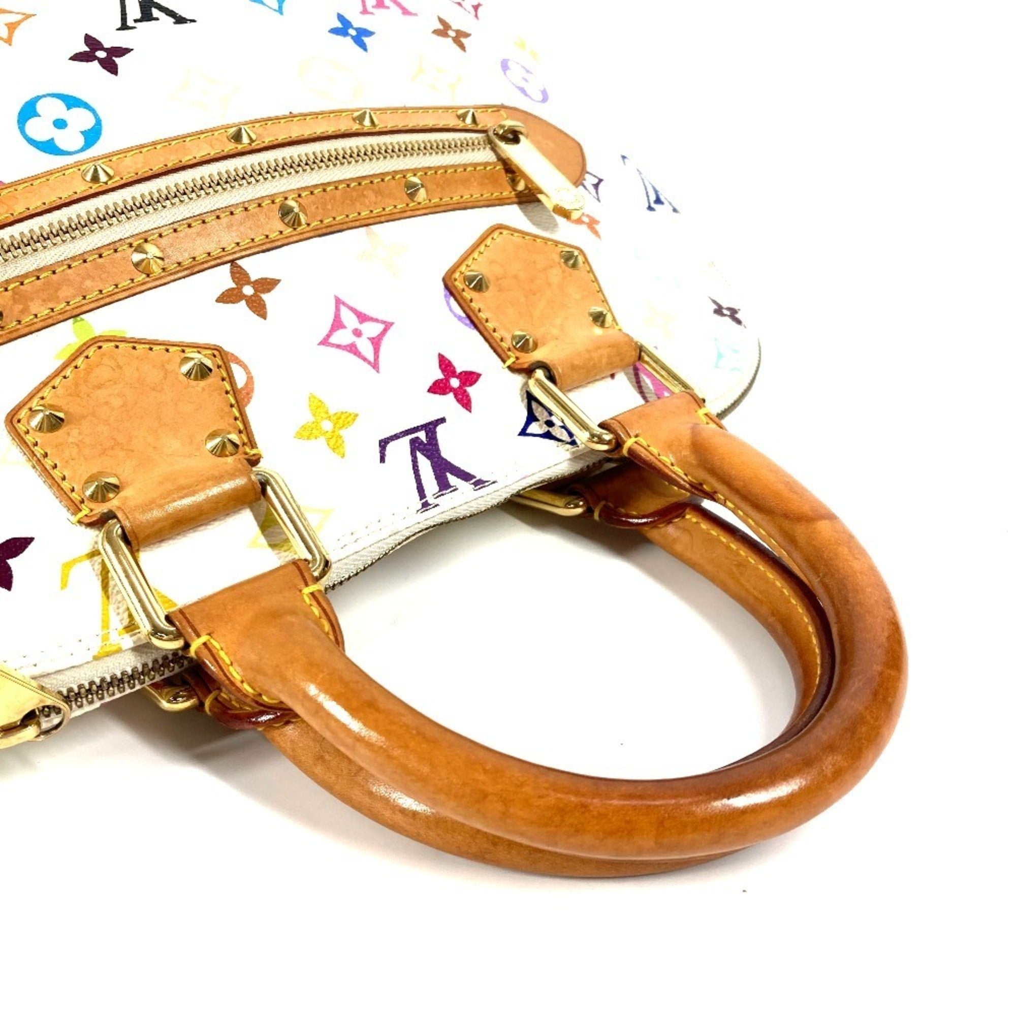 Louis Vuitton Monogram Multicolore Blanc White Monogram Multicolore Handbag Tote Bag (Pre-Owned)