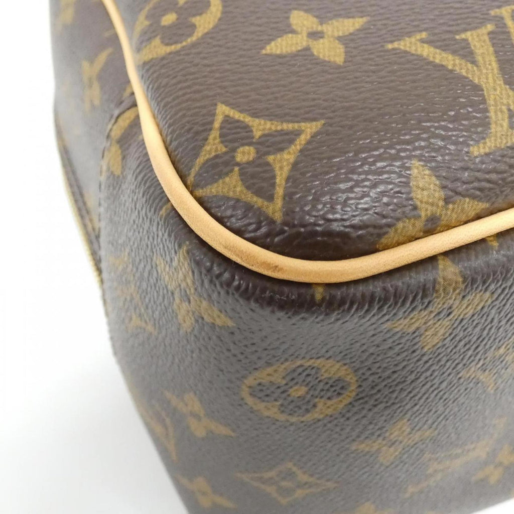 Louis Vuitton Marron Coated Canvas Handbag (Pre-Owned)