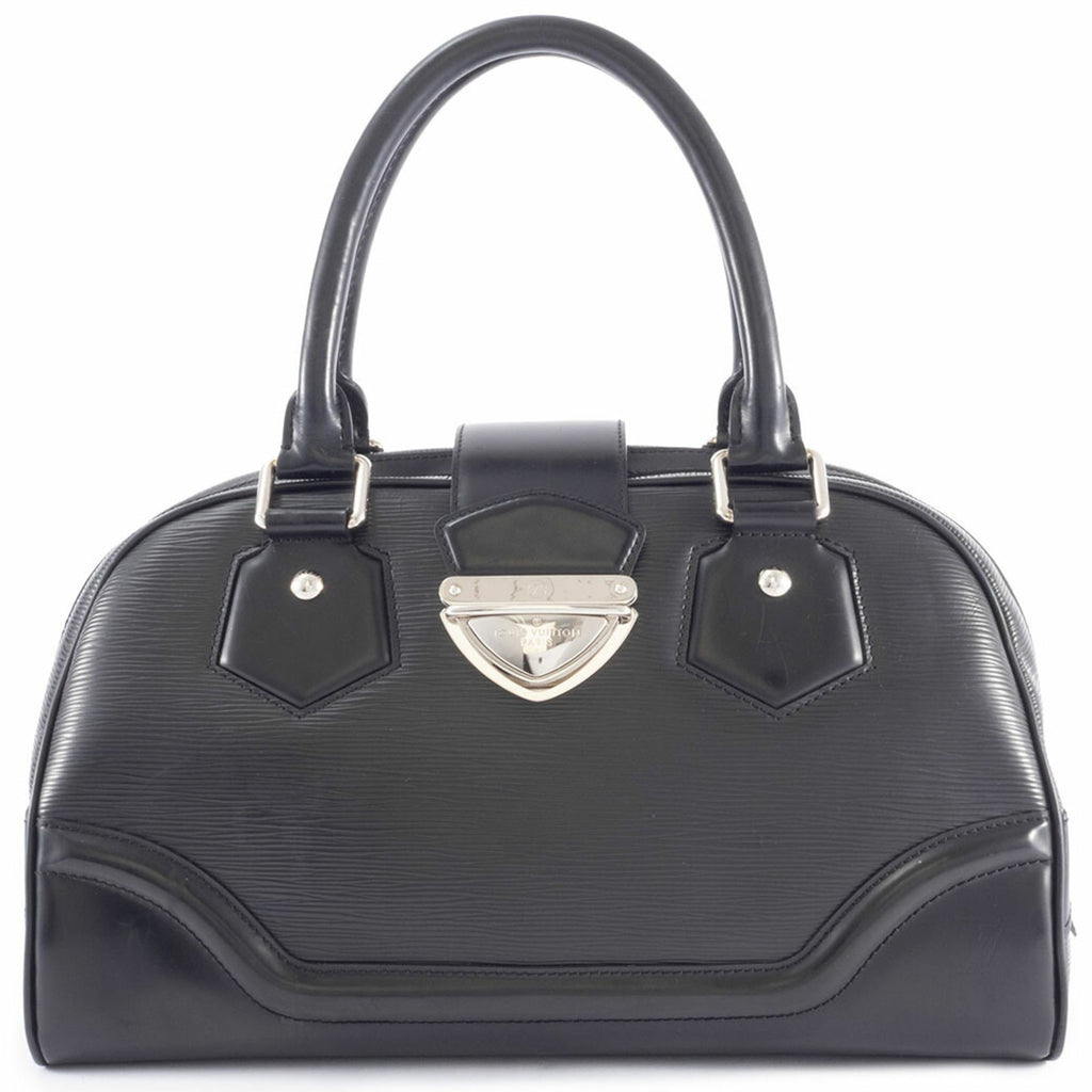 Louis Vuitton Noir Epi Leather Handbag (Pre-Owned)