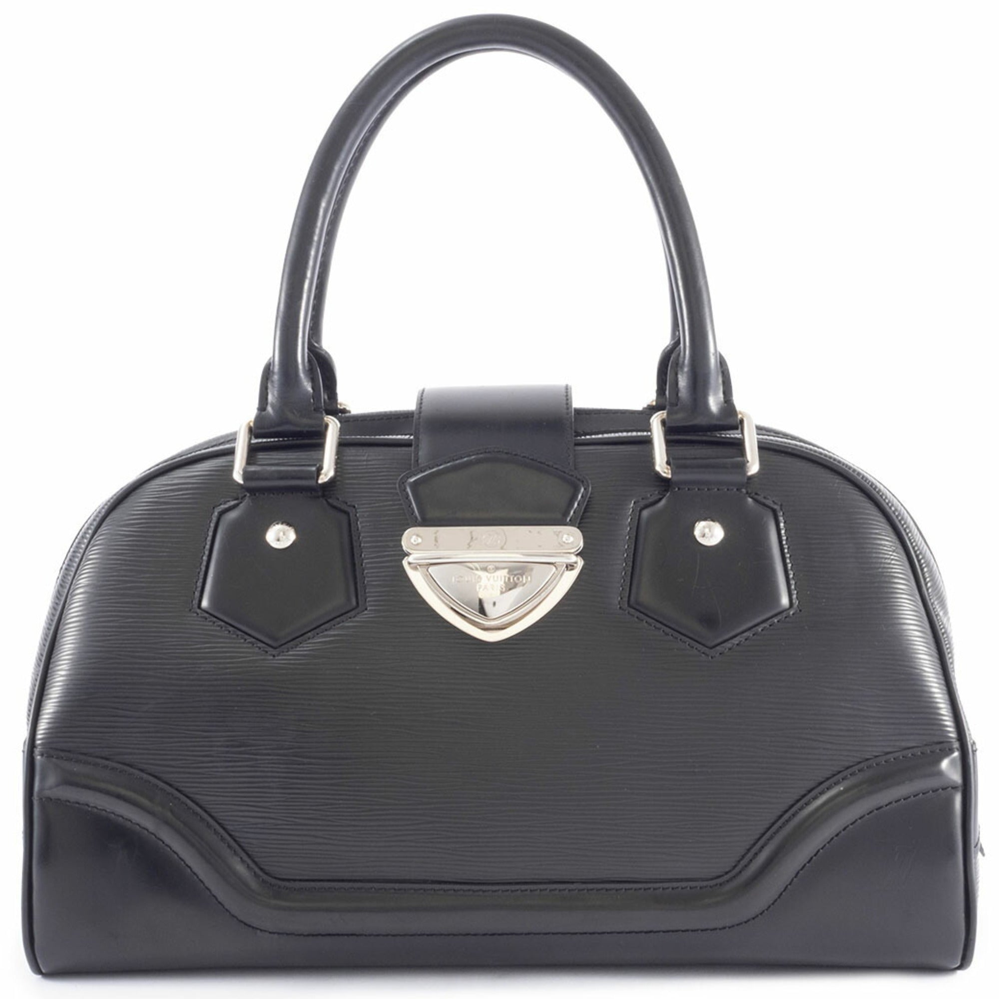 Louis Vuitton Noir Epi Leather Handbag (Pre-Owned)