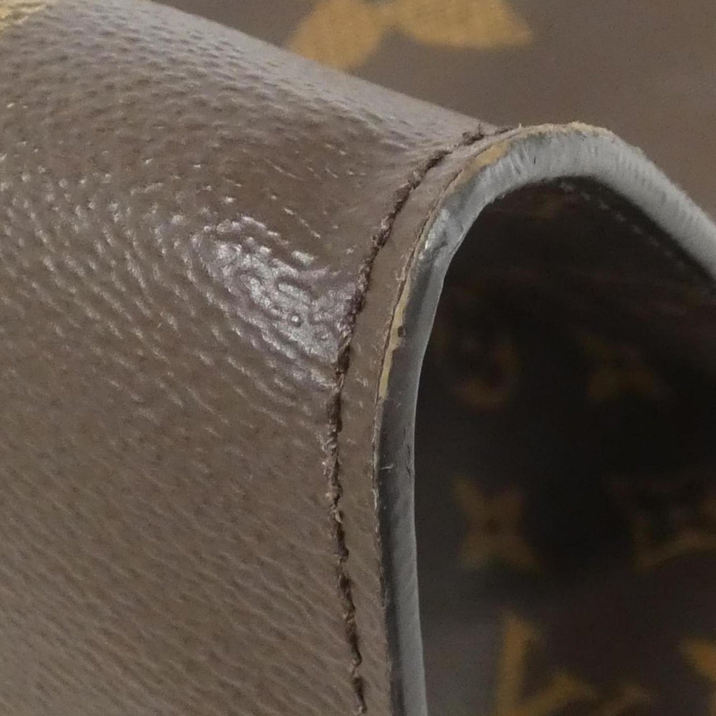 Louis Vuitton Brown Coated Canvas Handbag (Pre-Owned)