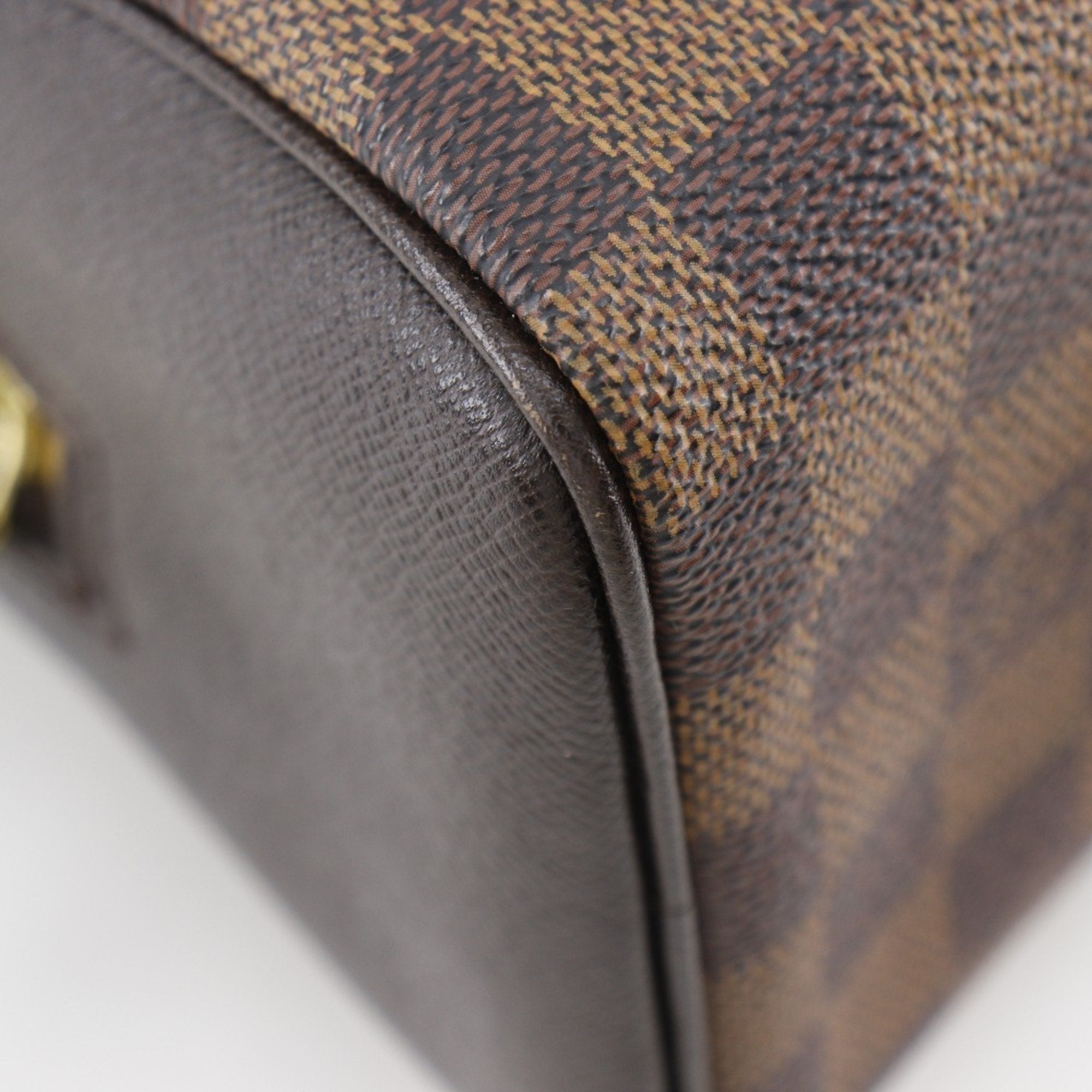 Louis Vuitton Brown Damier Canvas Handbag (Pre-Owned)