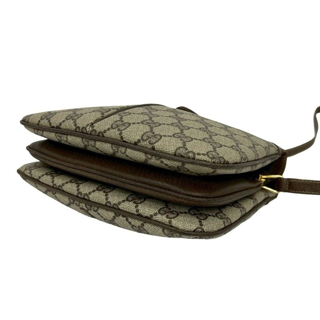 Vintage Web Crossbody Bag GG Coated Canvas Small