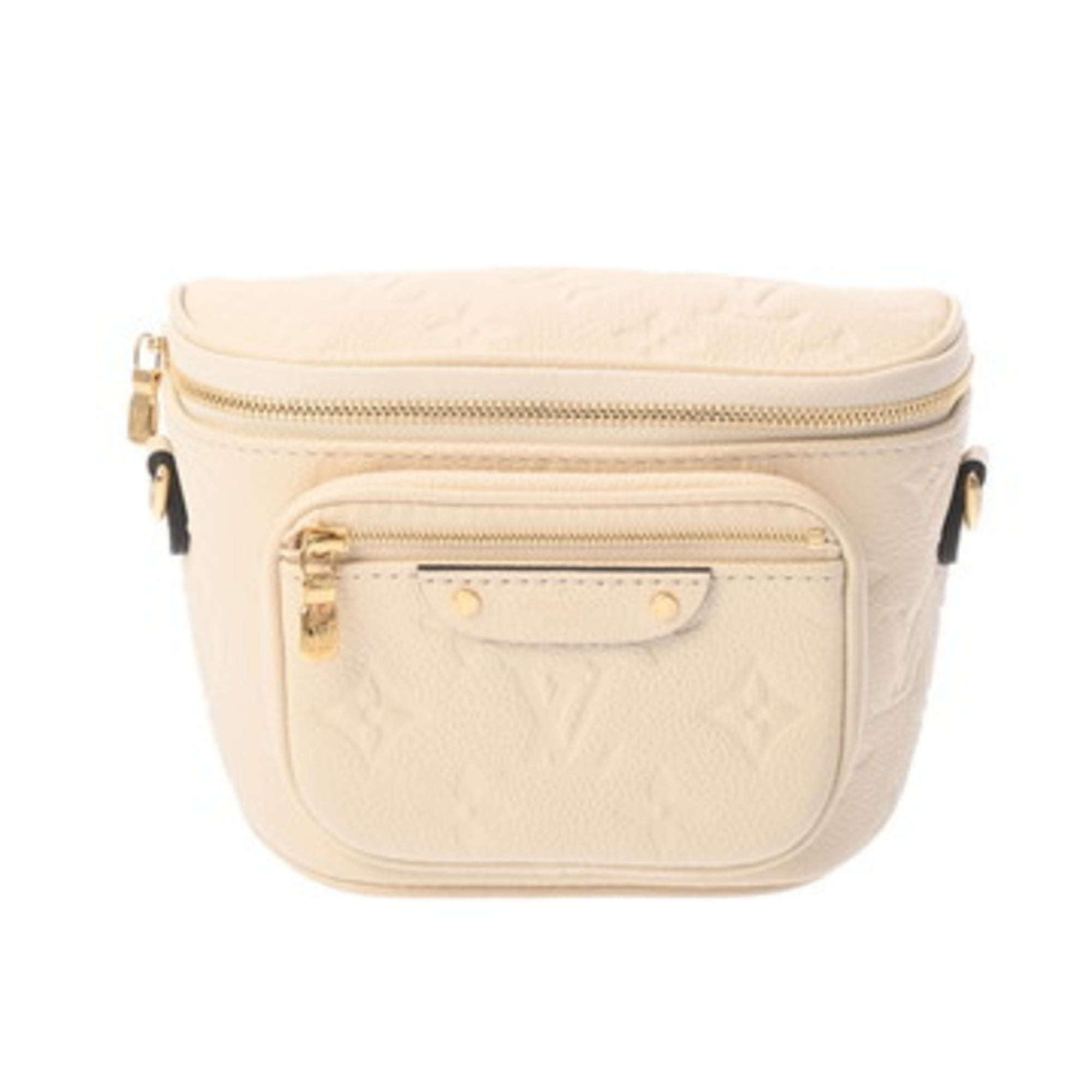 Louis Vuitton Cream Leather Shoulder Bag (Pre-Owned)