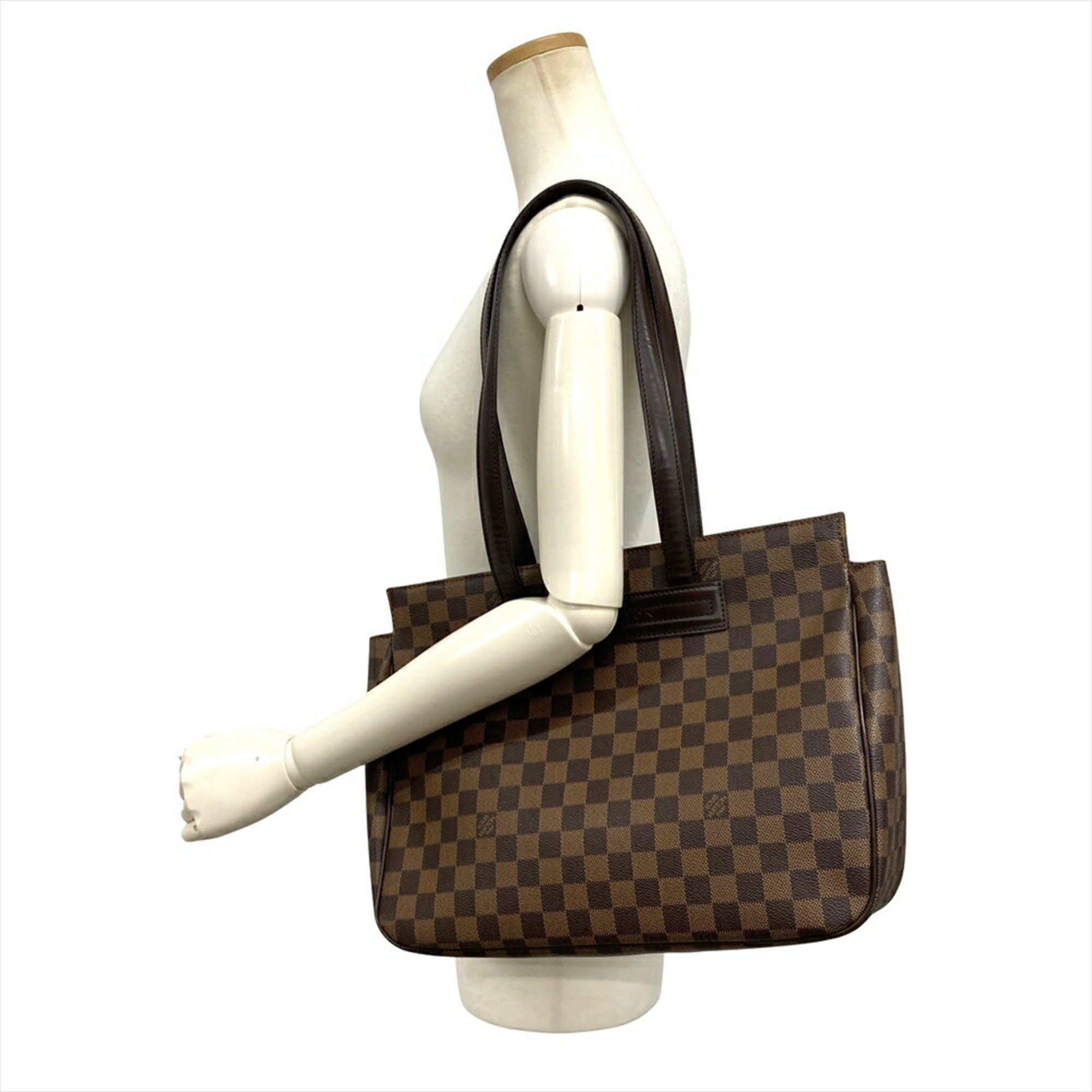 Louis Vuitton Brown Damier Canvas Tote Bag (Pre-Owned)