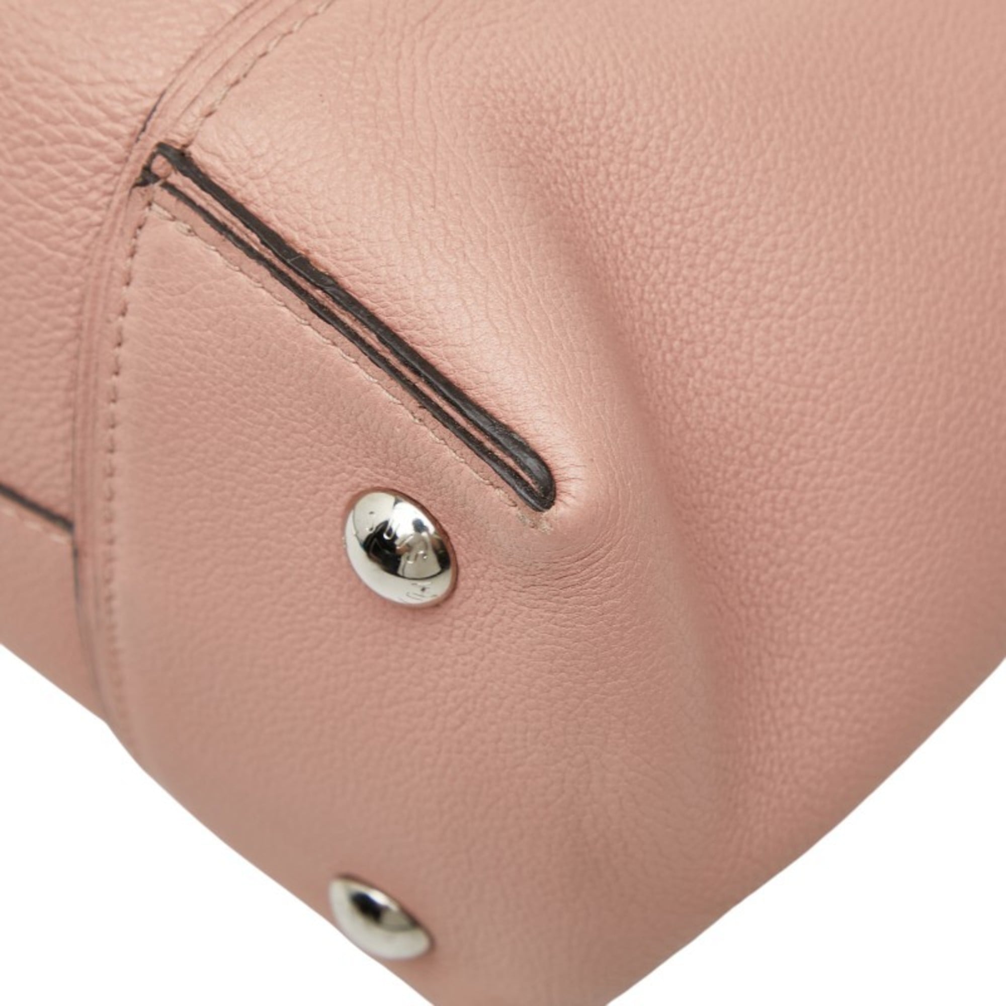 Louis Vuitton Magnolia Pink Leather Handbag Shoulder Bag (Pre-Owned)
