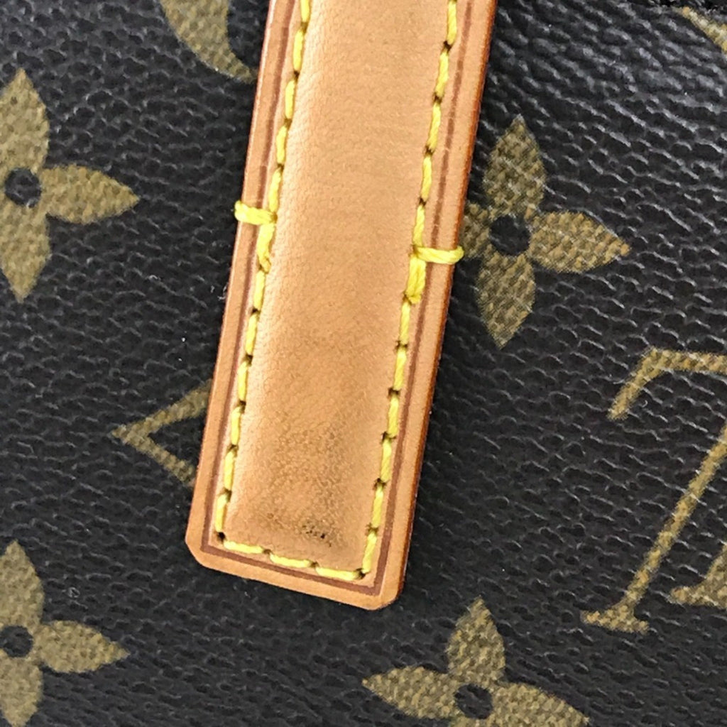 Louis Vuitton Monogram Brown Red Color Monogram Handbag (Pre-Owned)