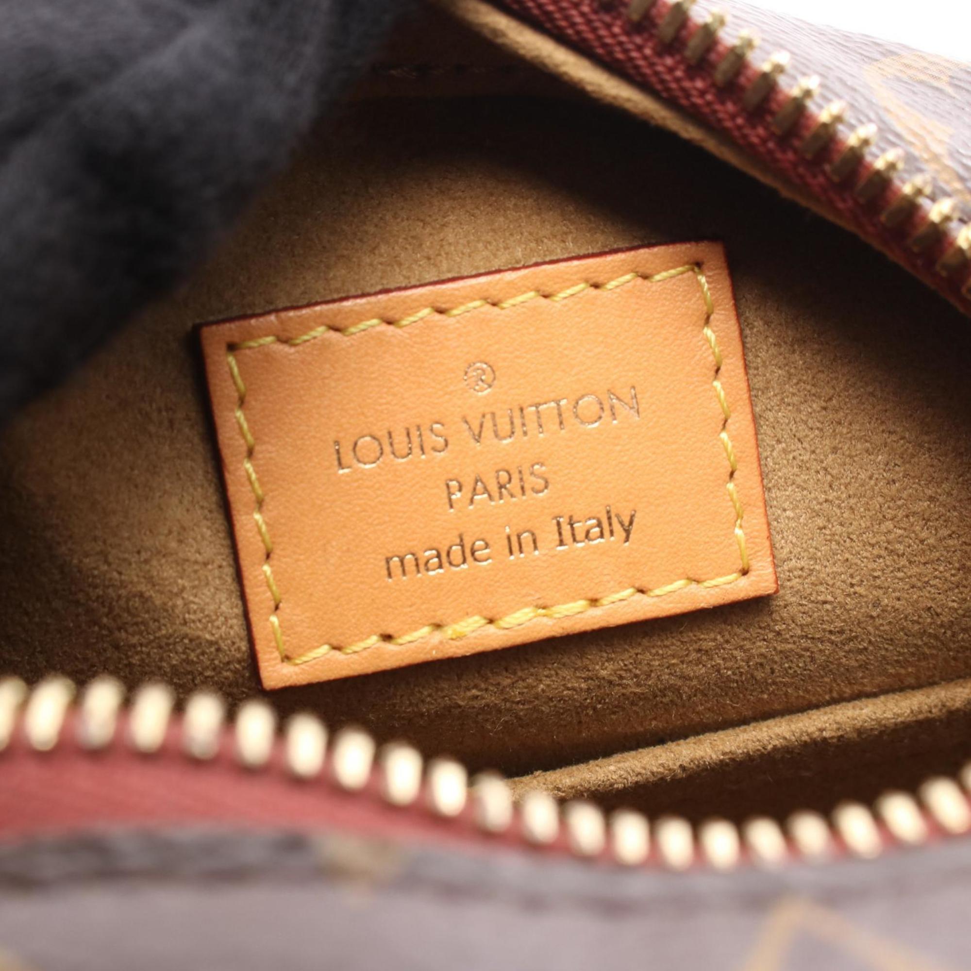 Louis Vuitton Brown Monogram Coated Canvas Shoulder Bag (Pre-Owned)