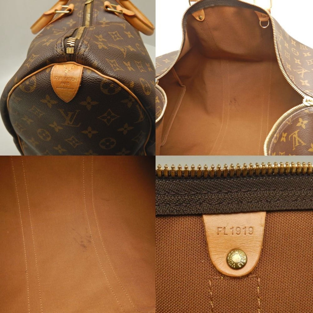 Louis Vuitton Monogram Brown Pvc Boston Bag (Pre-Owned)