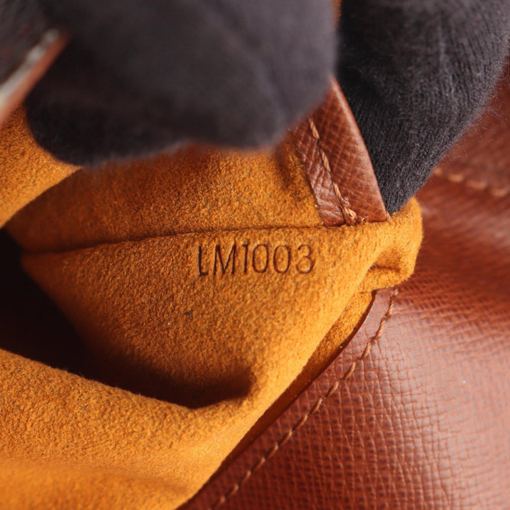 Louis Vuitton Brown Coated Canvas Pvc Monogram Leather Shoulder Bag (Pre-Owned)