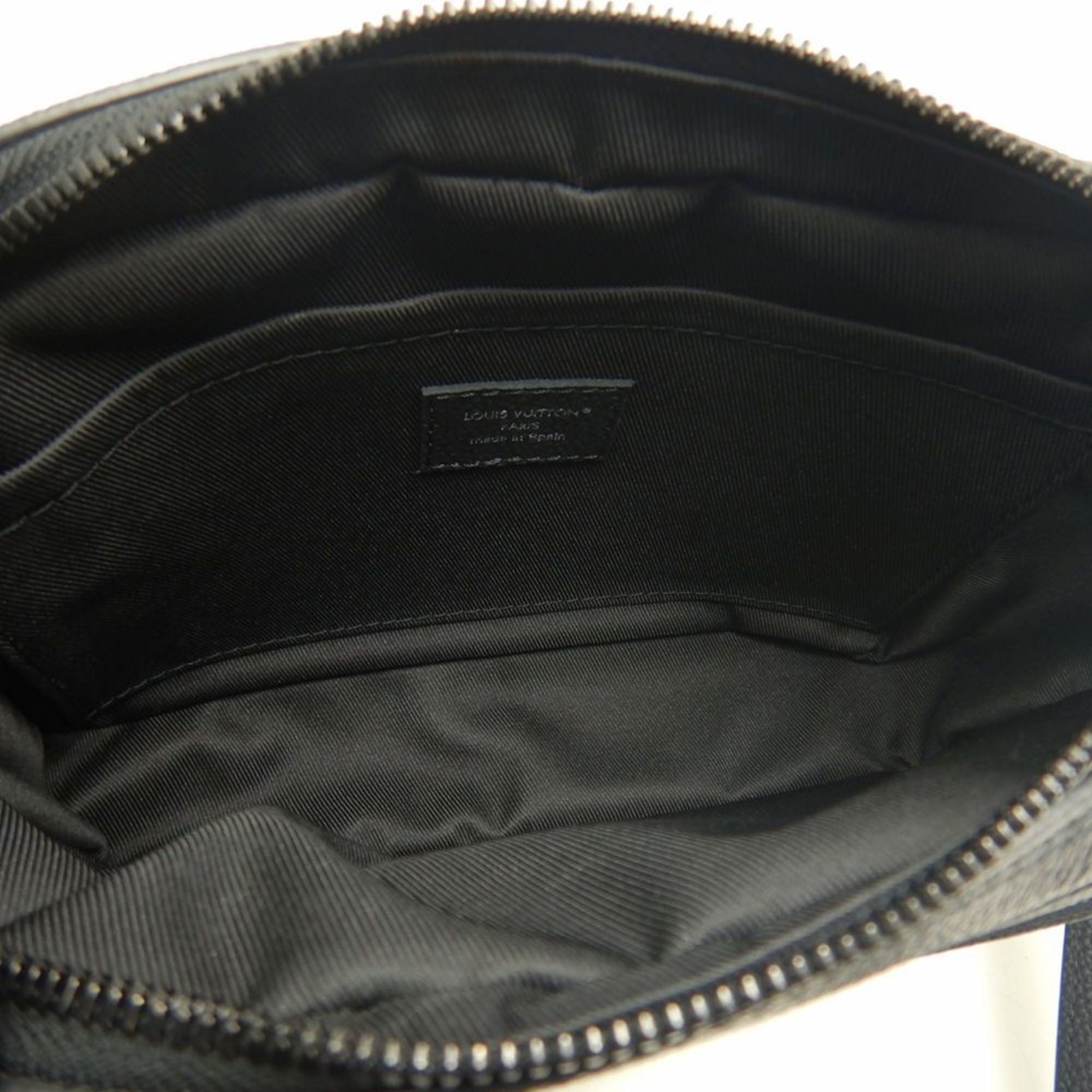 Louis Vuitton Black Noir Pvc Shoulder Bag (Pre-Owned)