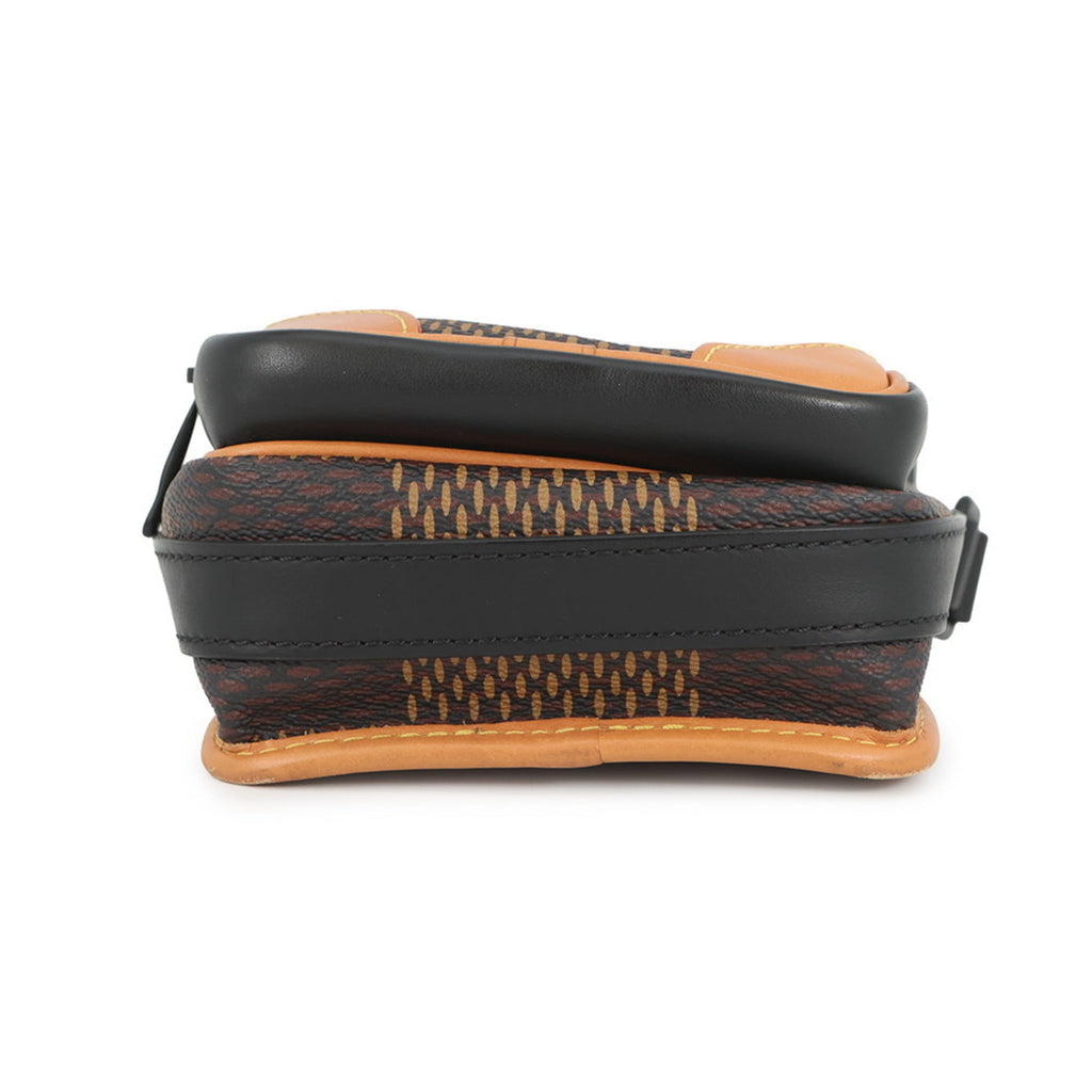 Louis Vuitton Black Damier Canvas Monogram Noir Monogram Shoulder Bag (Pre-Owned)