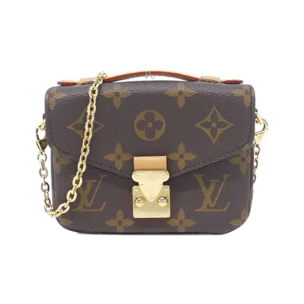 Louis Vuitton Marron Coated Canvas Shoulder Bag (Pre-Owned)