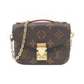 Louis Vuitton Marron Coated Canvas Shoulder Bag (Pre-Owned)