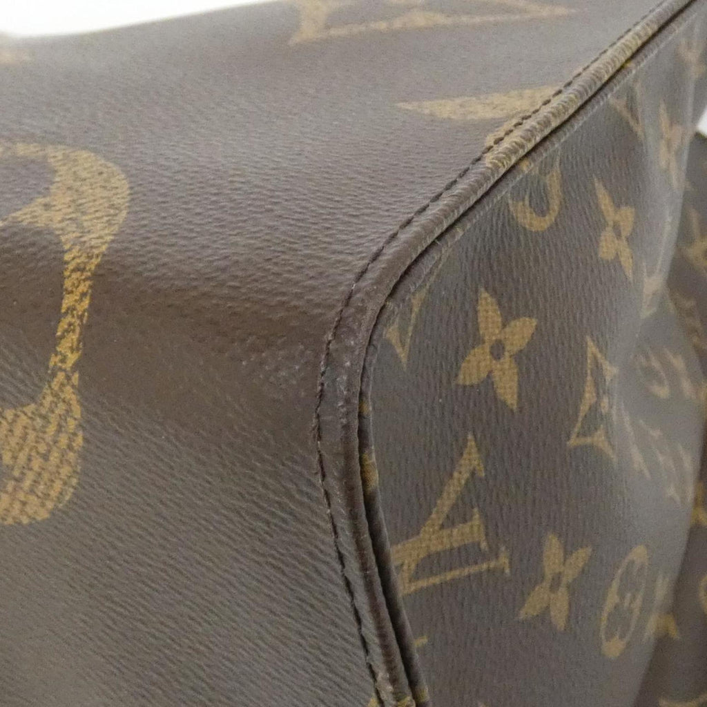 Louis Vuitton Marron Coated Canvas Handbag (Pre-Owned)