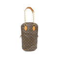 Louis Vuitton Marron Coated Canvas Handbag Shoulder Bag (Pre-Owned)