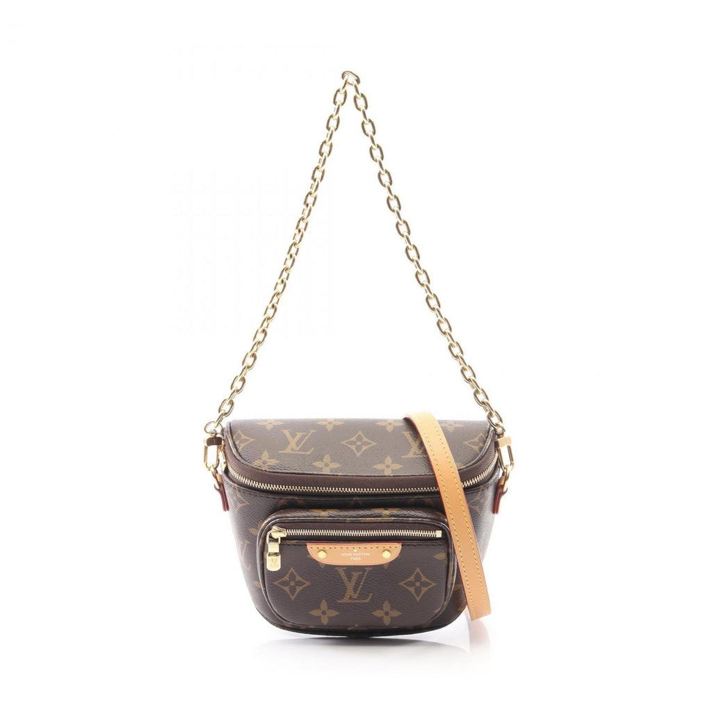 Louis Vuitton Brown Coated Canvas Leather Handbag (Pre-Owned)