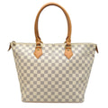 Louis Vuitton White Damier Azur Tote Bag (Pre-Owned)