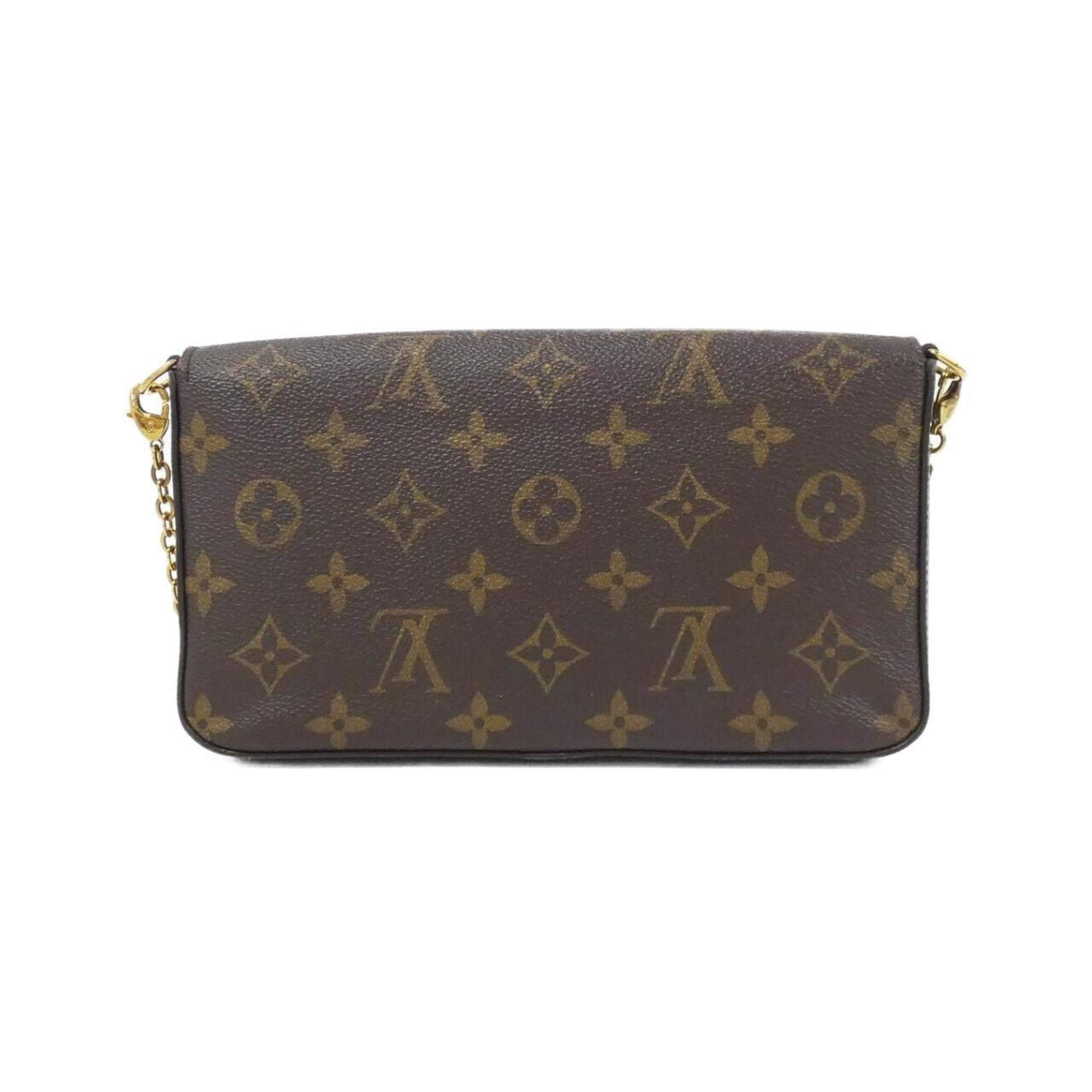 Louis Vuitton Monogram Marron Monogram Monogram Pochette Shoulder Bag (Pre-Owned)
