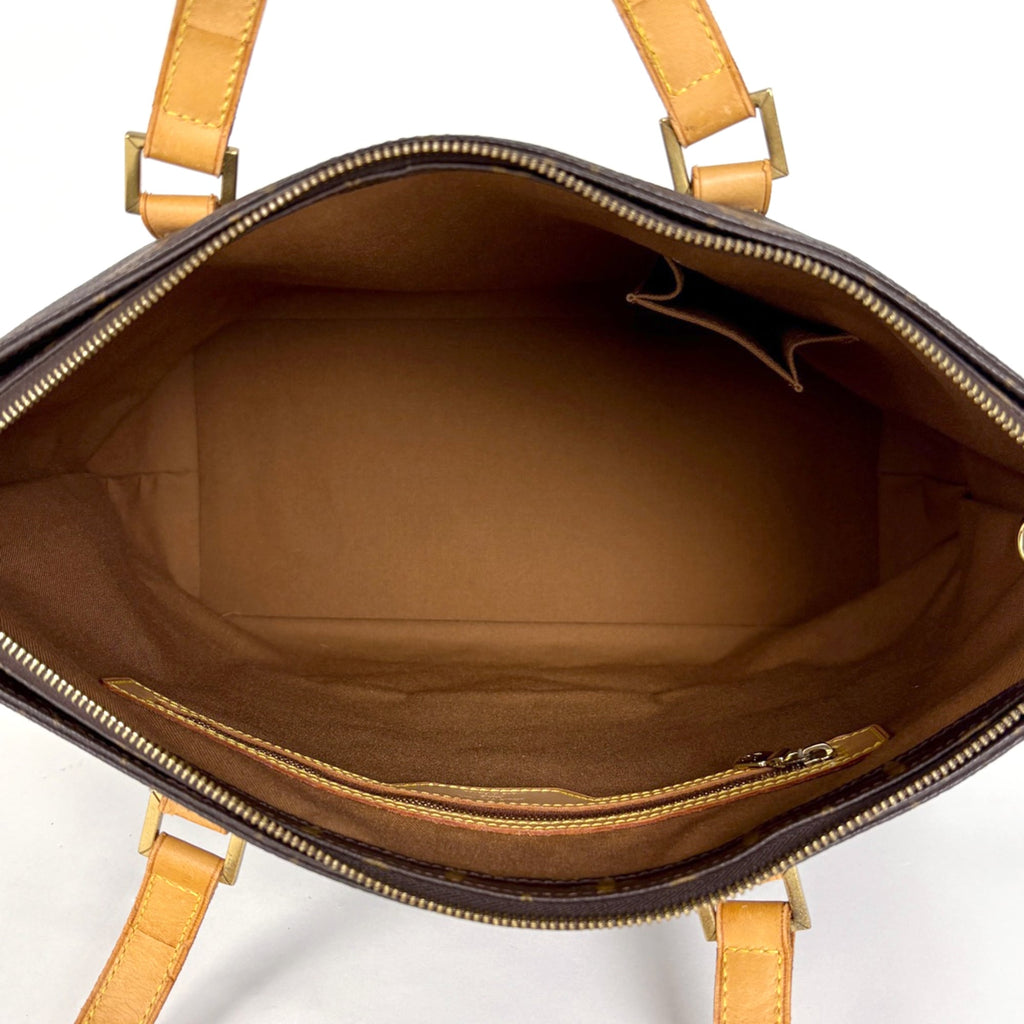Louis Vuitton Brown Monogram Shoulder Bag Tote Bag (Pre-Owned)