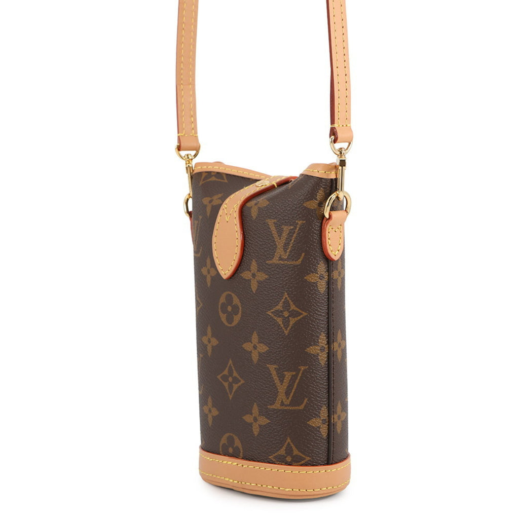 Louis Vuitton Brown Monogram Monogram Pouch Shoulder Bag (Pre-Owned)