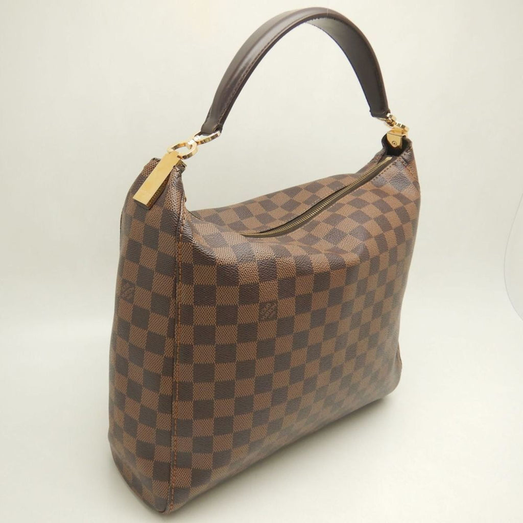 Louis Vuitton Ebene Pvc Shoulder Bag (Pre-Owned)