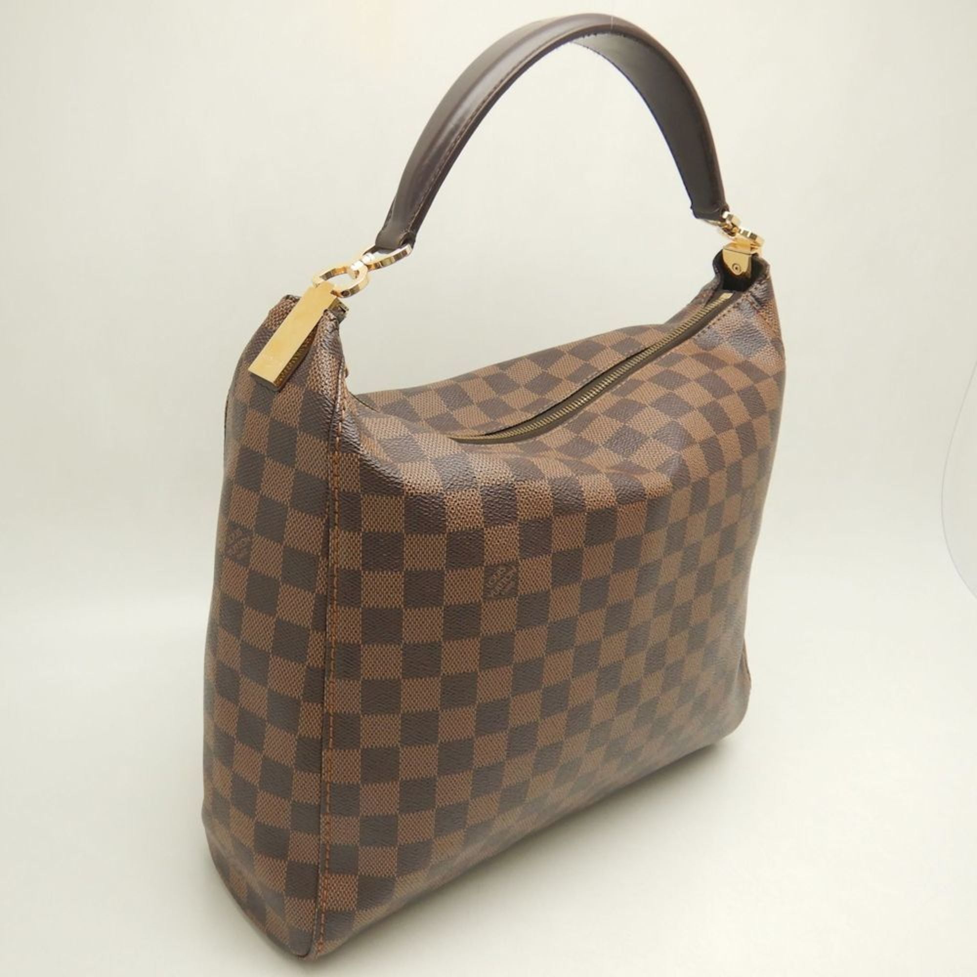 Louis Vuitton Ebene Pvc Shoulder Bag (Pre-Owned)