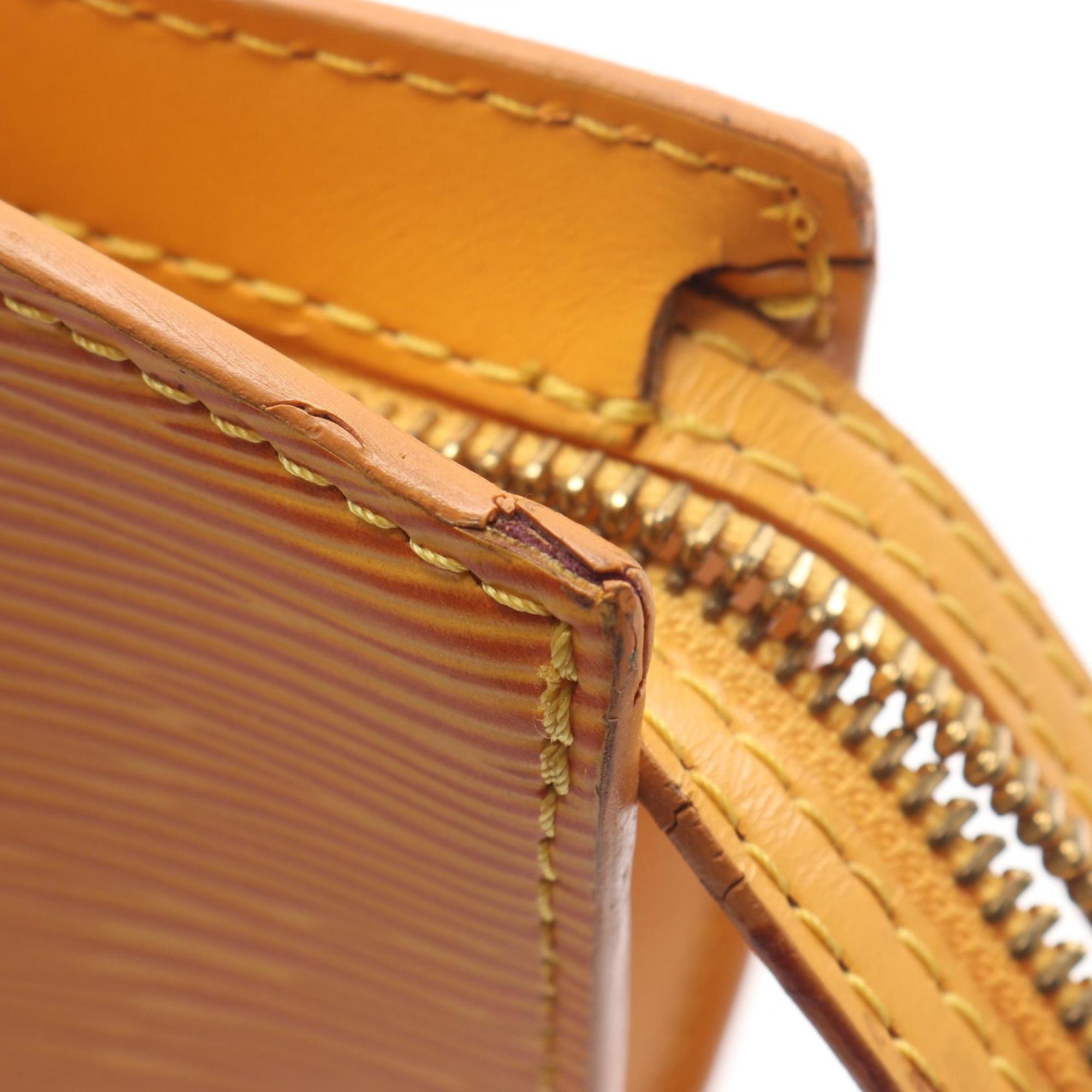 Louis Vuitton Yellow Epi Leather Handbag (Pre-Owned)