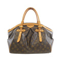 Louis Vuitton Marron Coated Canvas Shoulder Bag (Pre-Owned)