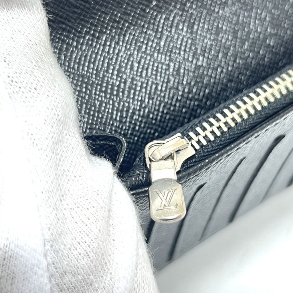 Louis Vuitton Black Damier Graphite Coin Purse/Coin Case (Pre-Owned)