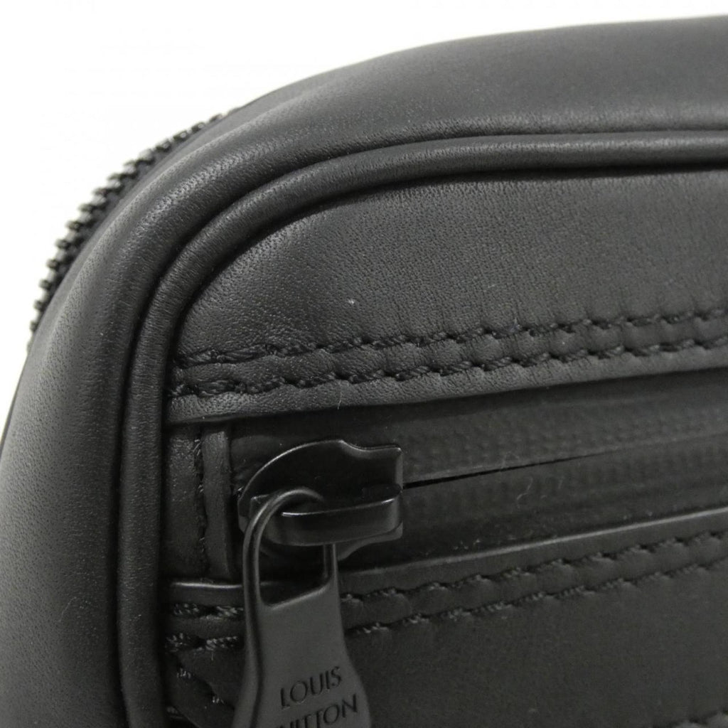 Louis Vuitton Black Nylon Leather Shoulder Bag (Pre-Owned)