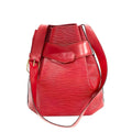 Louis Vuitton Red Color Epi Leather Shoulder Bag (Pre-Owned)