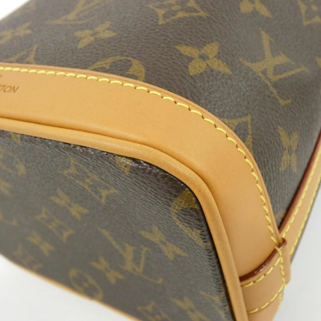 Louis Vuitton Marron Coated Canvas Shoulder Bag (Pre-Owned)