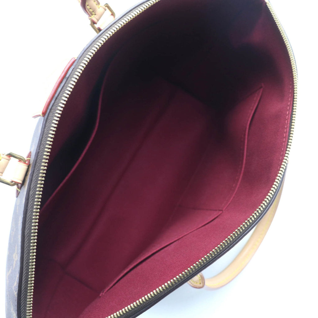 Louis Vuitton Brown Leather Handbag (Pre-Owned)
