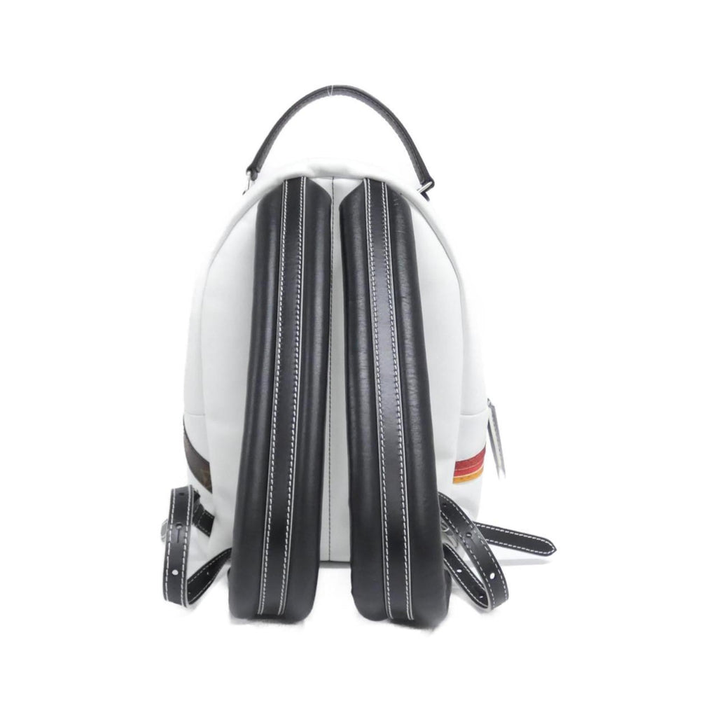 Louis Vuitton Blanc Multi-Color White Leather Backpack (Pre-Owned)