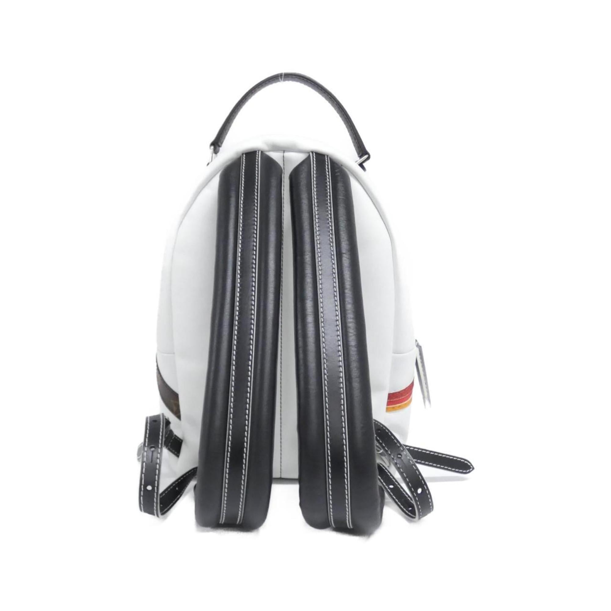 Louis Vuitton Blanc Multi-Color White Leather Backpack (Pre-Owned)