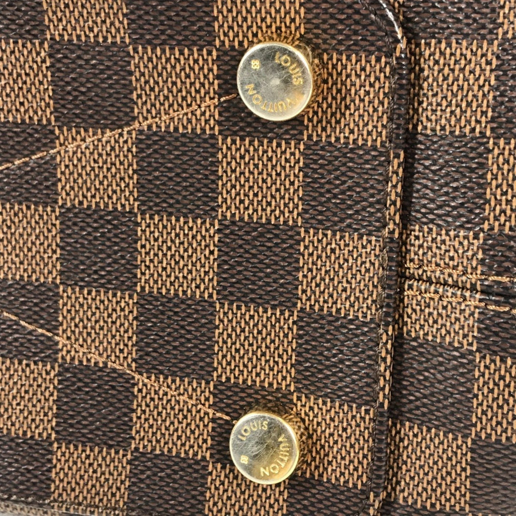 Louis Vuitton Damier Brown Ebene Damier Canvas Shoulder Bag Tote Bag (Pre-Owned)